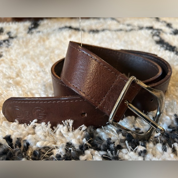 Vintage Dolce & Gabbana Leather Belt main image 6